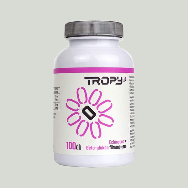 Tropy Echinacea + béta glükán filmtabletta