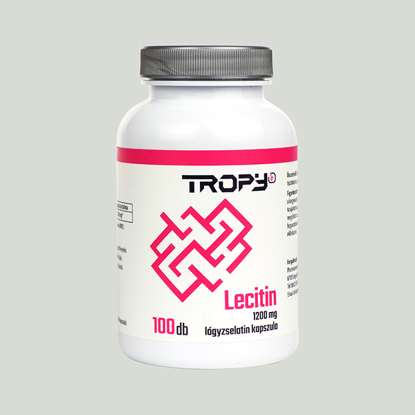 Tropy Lecitin 1200 mg lágyzselatin kapszula