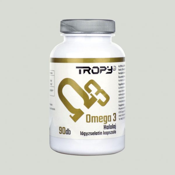 Tropy Omega 3 Halolaj lágyzselatin kapszula