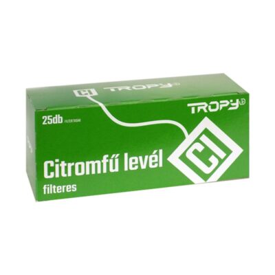 tropy-citromfulevel-b9993700 Tropy filteres citromfűlevél 25x