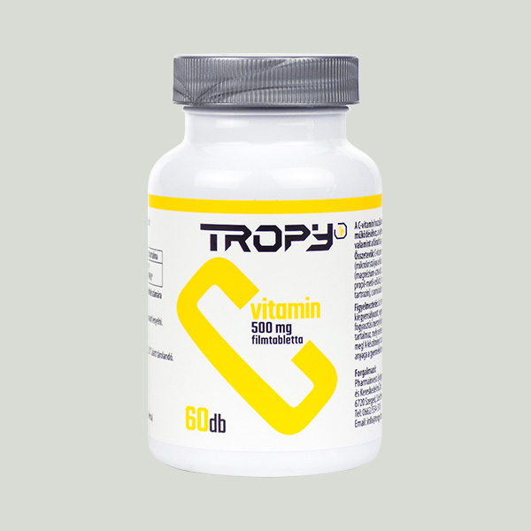 Tropy C-vitamin 500 mg filmtabletta