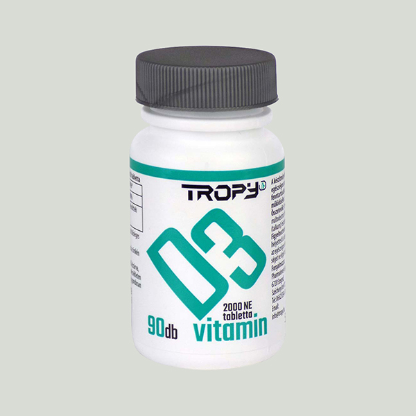 Tropy D3 Vitamin 2000NE tabletta